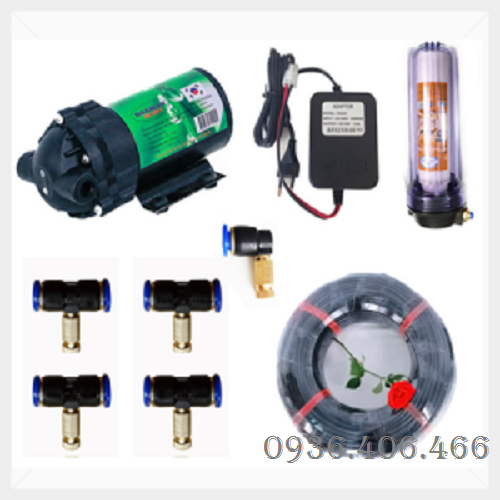 CO ống nối vuông phun sương 8mm