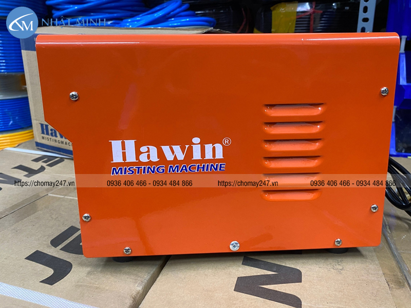 Máy phun sương đài loan hawin 1109 thiết kế khe tản nhiệt