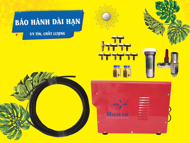 Bộ máy phun sương 2703 bảo hành dài hạn