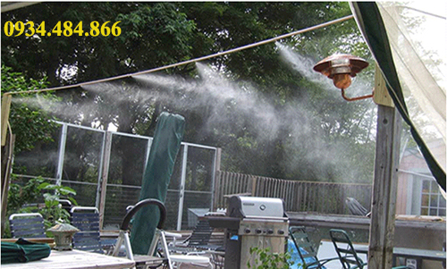 lắp đặt máy phun sương tại Điện Biên