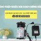 Máy phun sương làm mát 65w sử dụng từ 20-30 đầu béc phun
