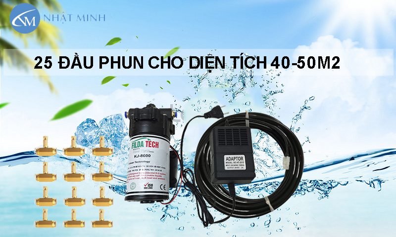 Hệ thống phun sương máy đài loan KJ-8600