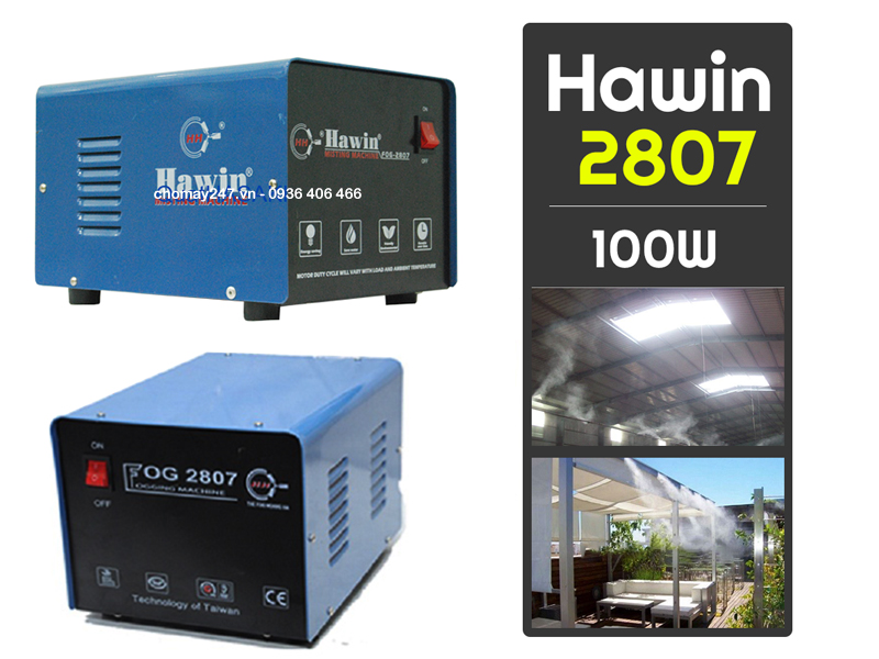 Máy phun sương công nghiệp FOG 2807 nhập khẩu Đài Loan