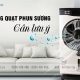 Sử dụng quạt phun sương cần để ý những điều sau